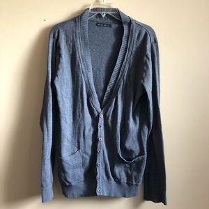 Maldita Man Cardigan V-neck Long Sleeve Knit Tunic